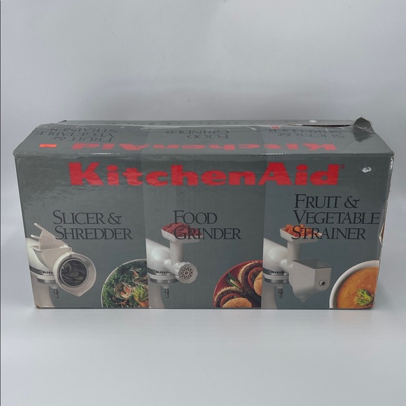 KitchenAid Slicer, Shredder, and Strainer Attachment - White - Picture 1 of 13